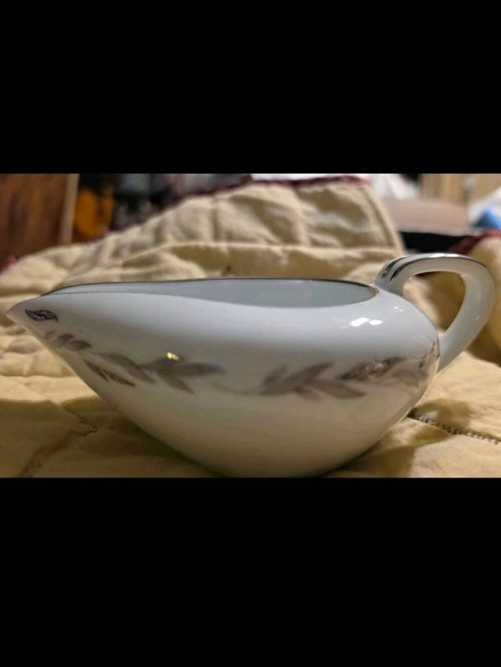 vintage Noritake 8041 Porcelain Gravy Boat